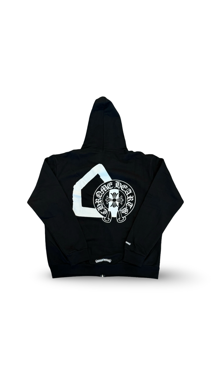 CHROME HEARTS X DOVER STREET MARKET HORSESHOE ZIP UP