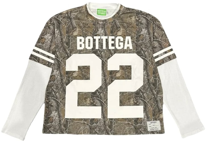 BOTTEGA DESIRES 'CAMO JERSEY TEE