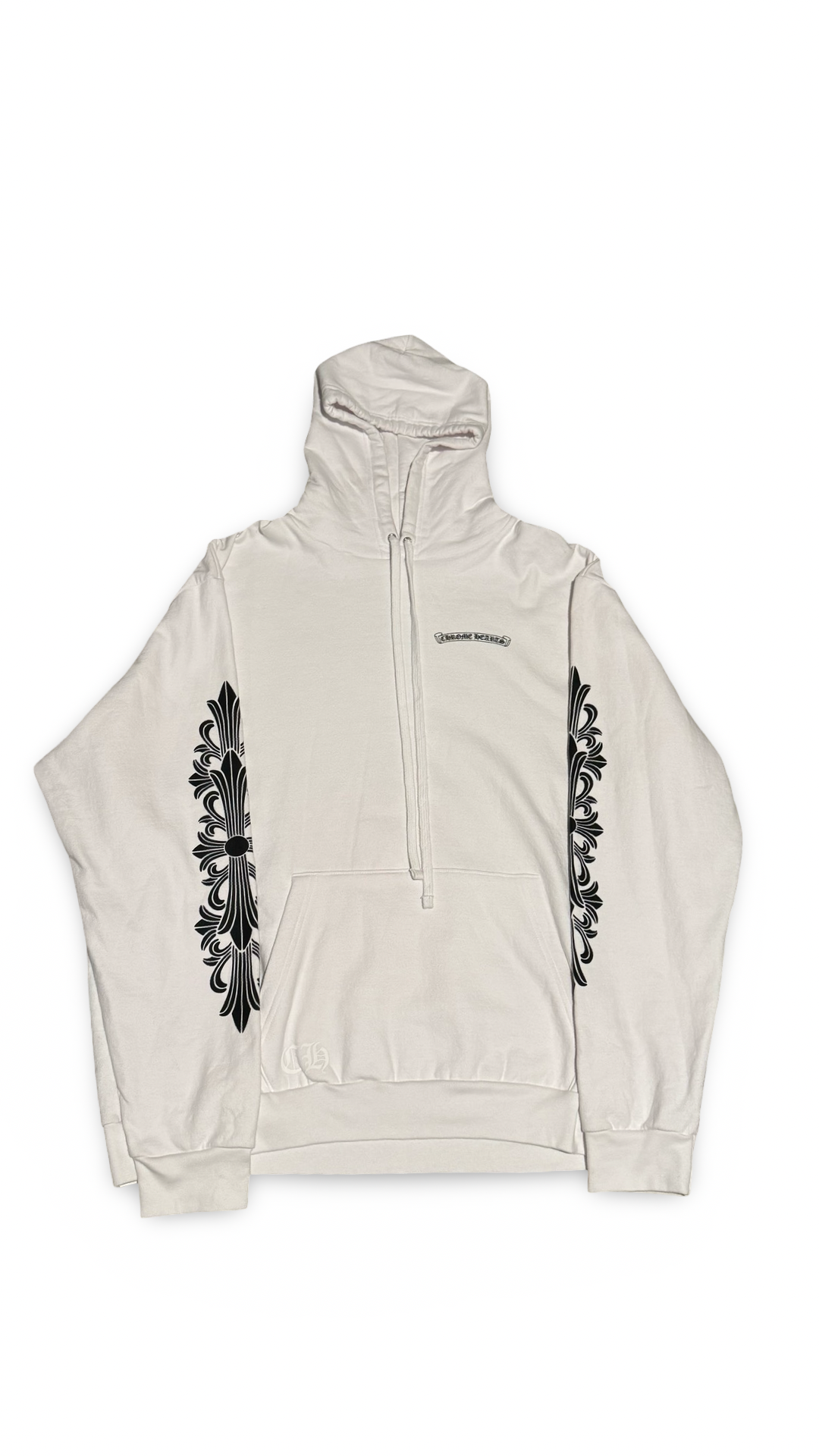 CHROME HEART PINK DANGER SCRIPT HOODIE