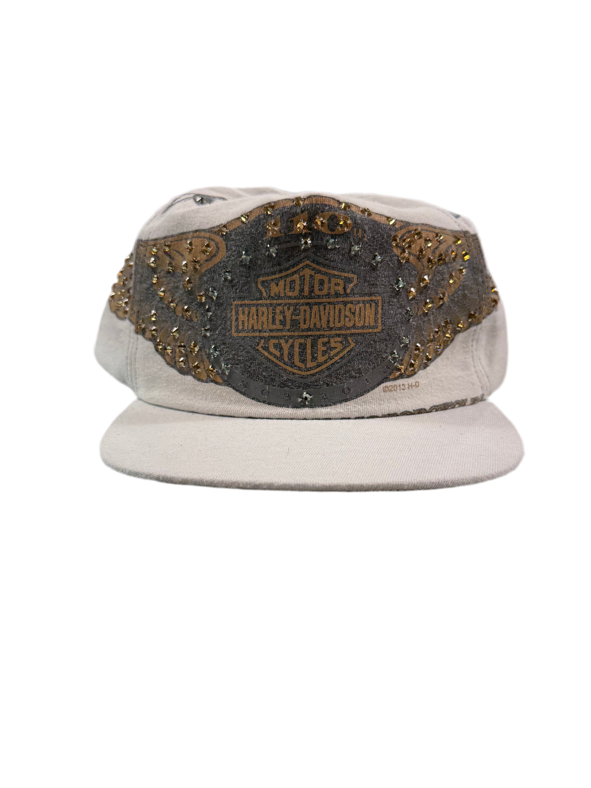 BOSSI WHITE HARLEY HAT
