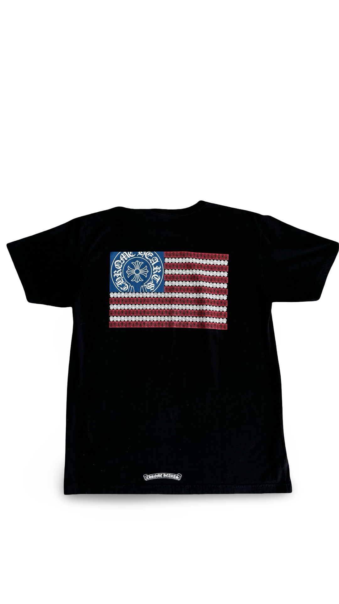 Chrome Hearts American Flag Dagger T-Shirt