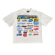 BOTTEGA DESIRES ‘RACE’ TEE WHITE