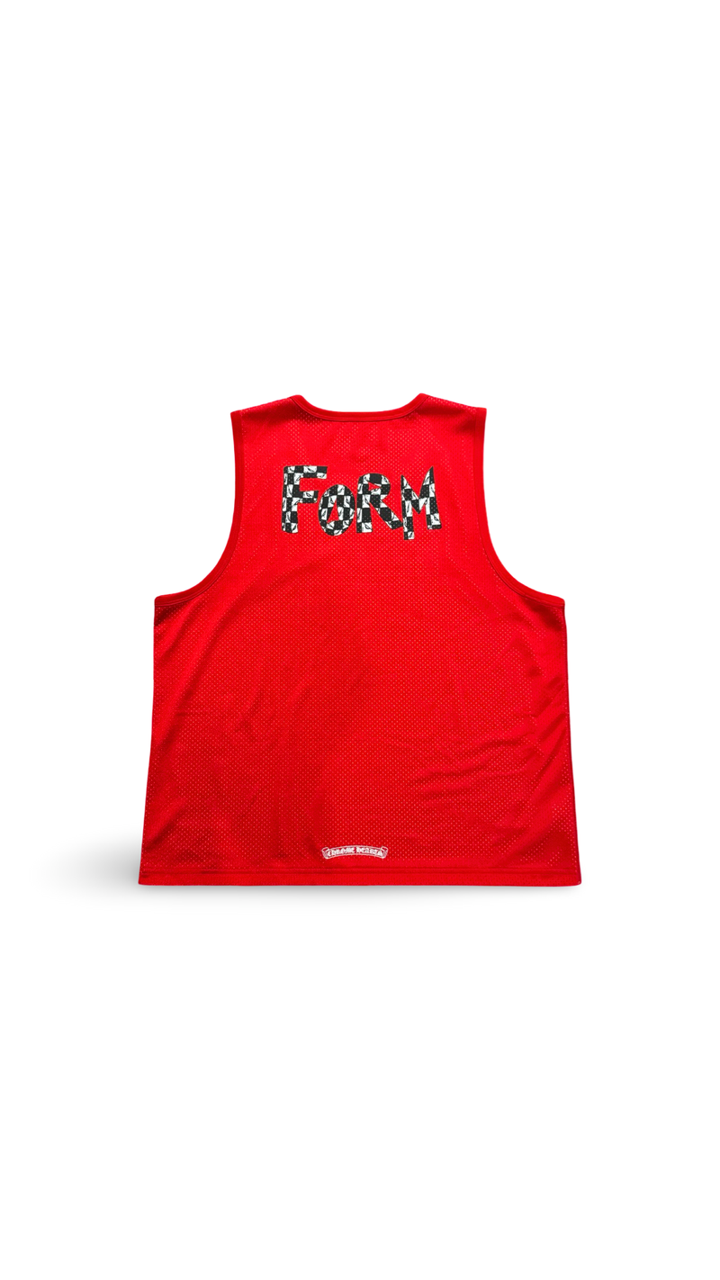 CHROME HEARTS MATTY BOY MESH WARM UP REVERSIBLE JERSEY