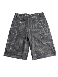 N’OUBLIE PAS RENAISSANCE LEATHER SHORTS
