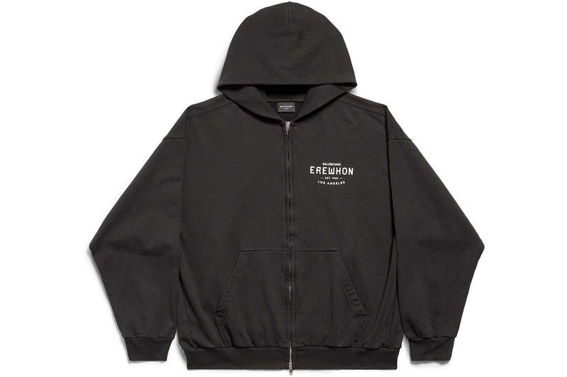 BALENCIAGA X EREWHON LOS ANGELES ZIP-UP HOODIE