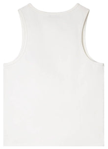 VALE 'SLUB' WHITE TANK