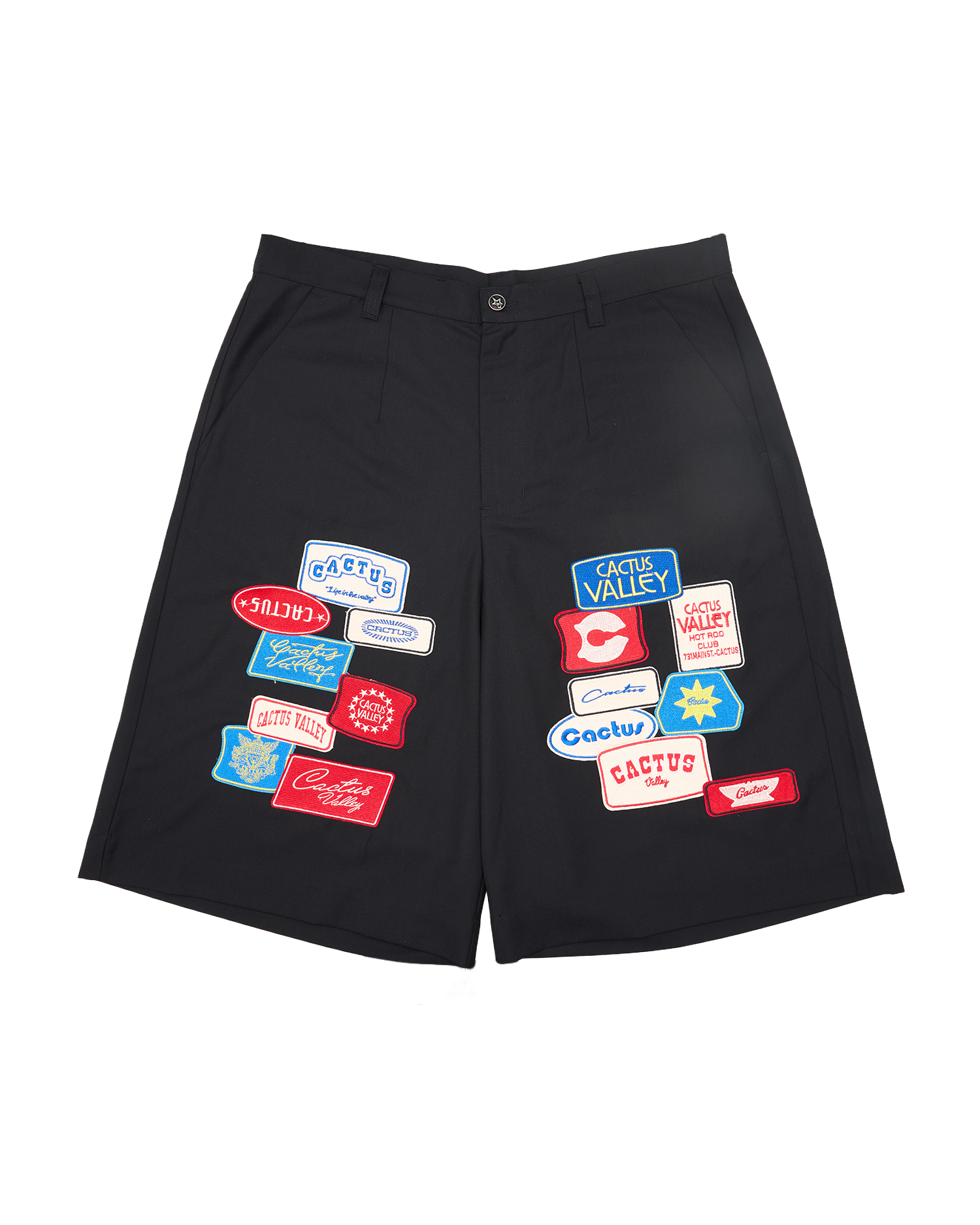 CACTUS VALLEY PLEATED ROADSIDE SHORTS