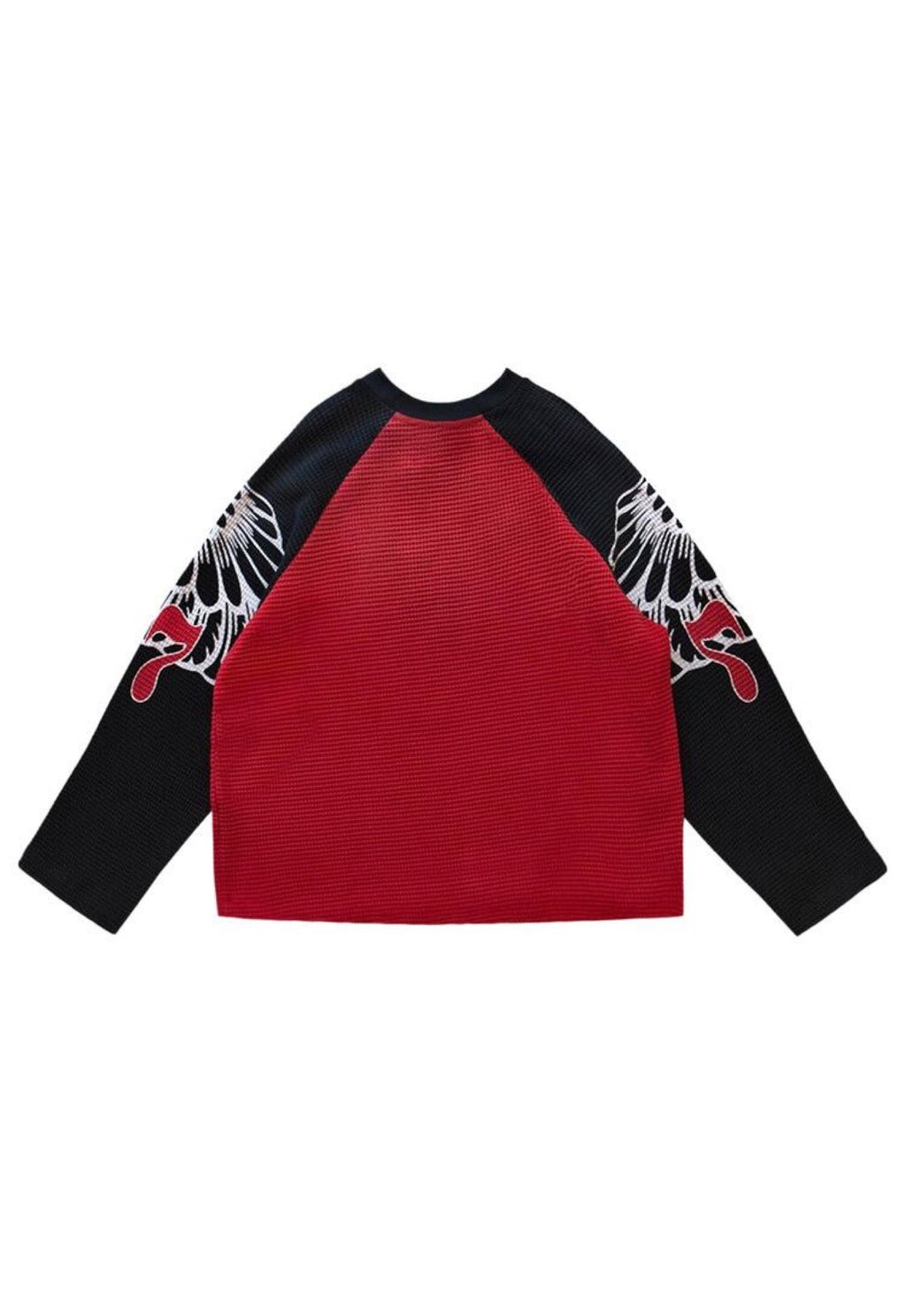 SATOSHI NAKAMOTO WNGS LONG SLEEVE RED