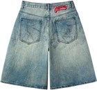 GOLD+VINTAGE GALLERY RASPBERRY HILLS 'DIRTY' JEAN SHORTS