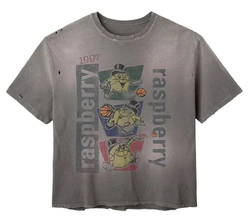 GOLD+VINTAGE GALLERY RASPBERRY HILLS 'V2 MACKER' TEE