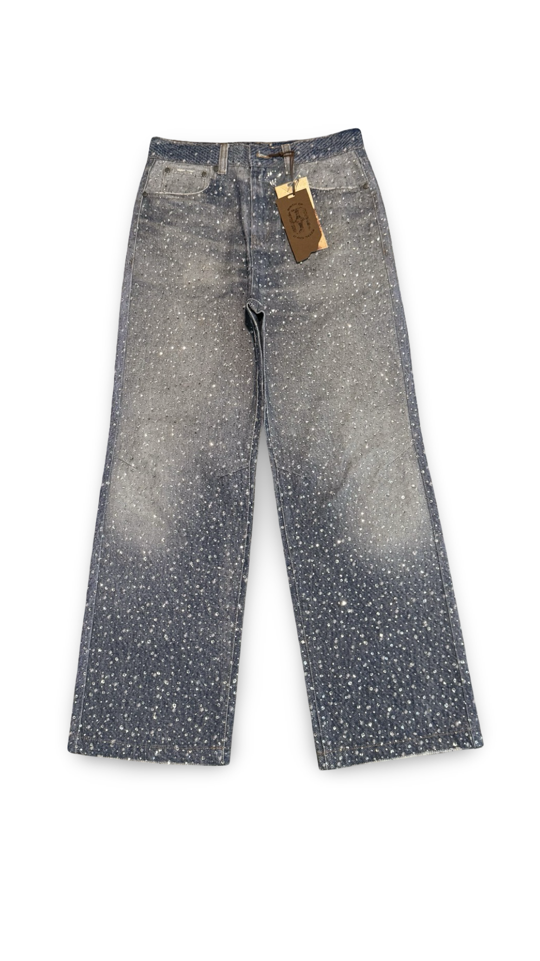 BIRTH OF ROYAL CHILD DIAMOND DENIM BLUE JEANS