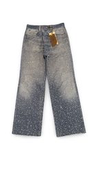 BIRTH OF ROYAL CHILD DIAMOND DENIM BLUE JEANS