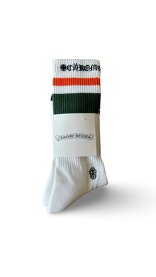 CHROME HEARTS MULTI COLOR STRIPED SOCKS 3PACK