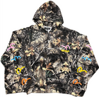 HAPPY MEMORIES DON'T DIE HMDD 'CAMO' POCKET ZIP UP HOODIE
