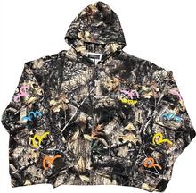 HAPPY MEMORIES DON'T DIE HMDD 'CAMO' POCKET ZIP UP HOODIE