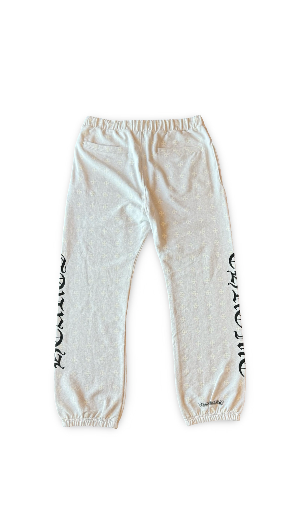 CHROME HEARTS MONOGRAM SWEATPANTS ‘WHITE’