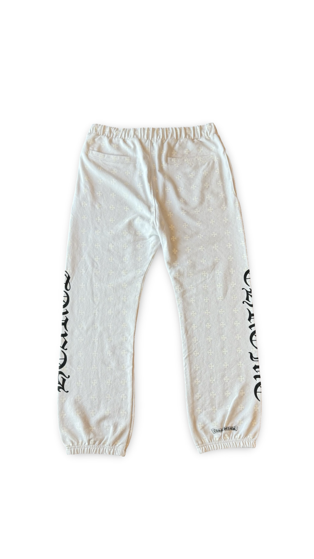 CHROME HEARTS MONOGRAM SWEATPANTS ‘WHITE’