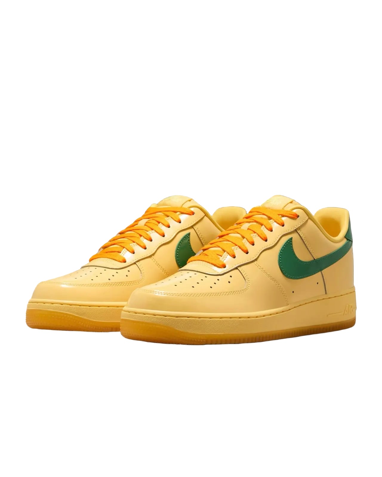 NIKE AF1 LOW TOPAZ GOLD SNEAKERS