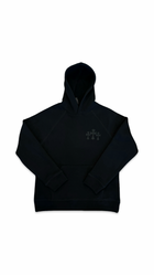 CHROME HEARTS 711 CEMETERY CROSS NYLON CH HOODIE