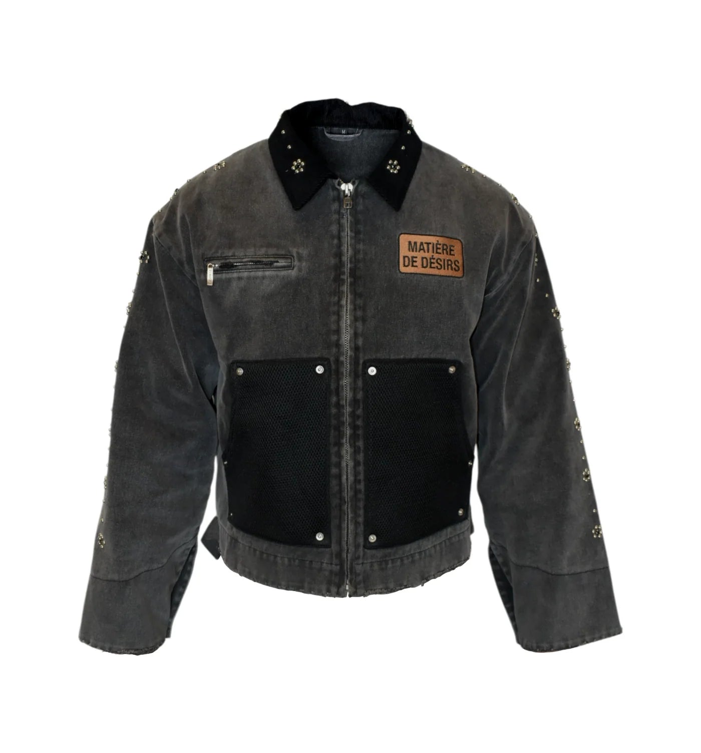 MATIÈRE DE DÉSIRS STUDDED WORK JACKET