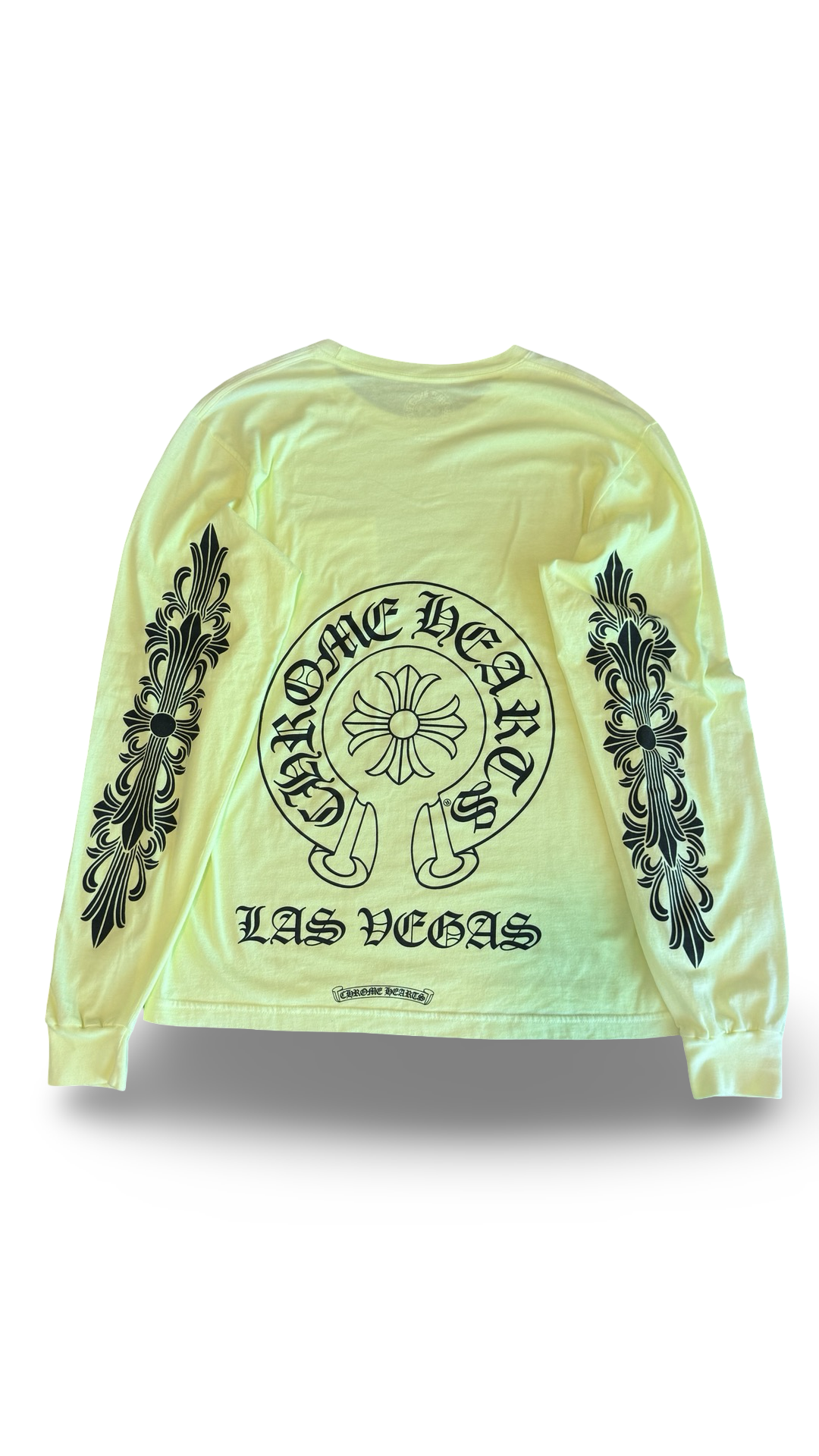 CHROME HEARTS LAS VEGAS LONG SLEEVE NEON YELLOW
