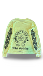 CHROME HEARTS LAS VEGAS LONG SLEEVE NEON YELLOW
