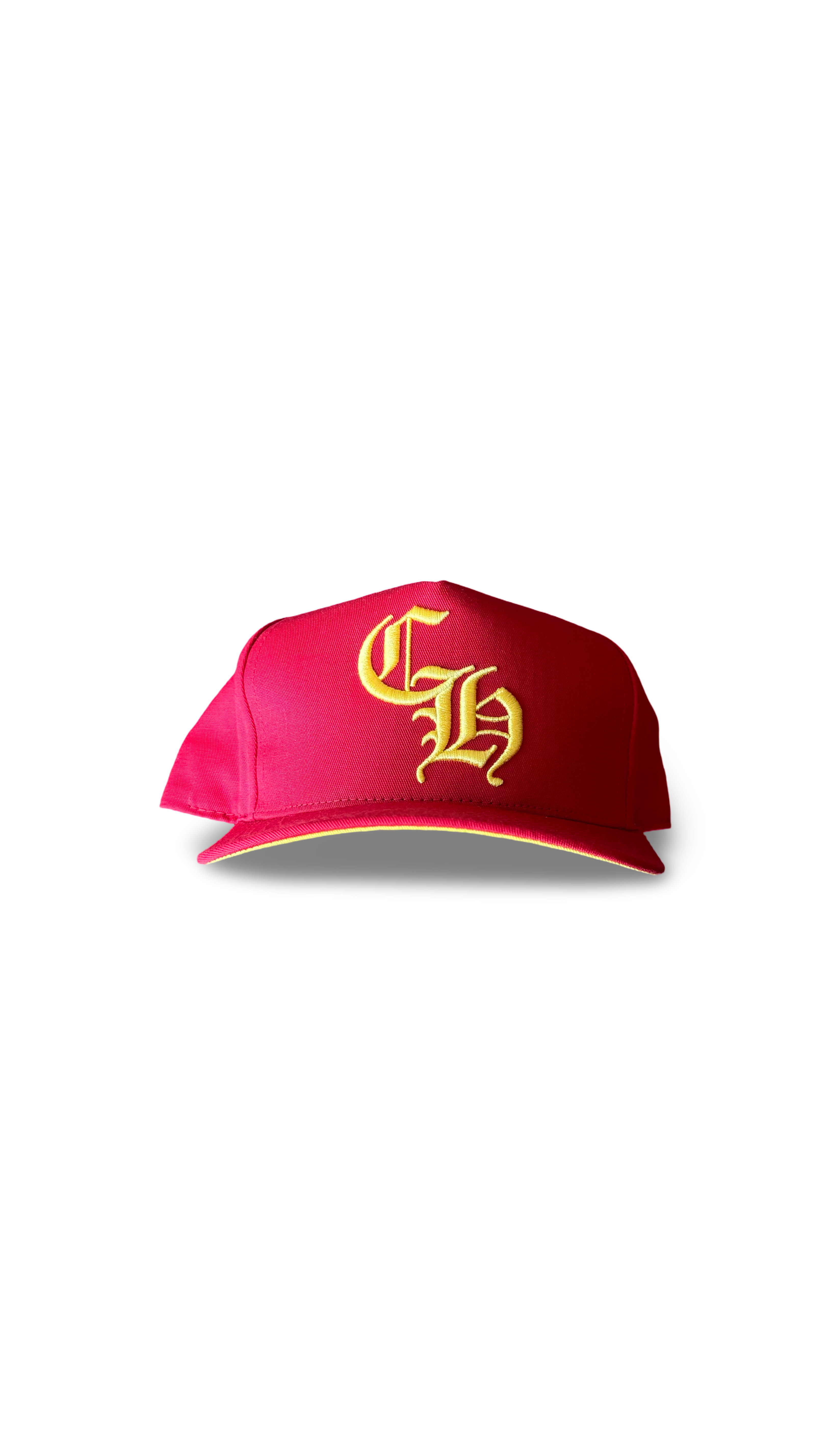CHROME HEARTS BASEBALL CAP ‘RED/YELLOW’