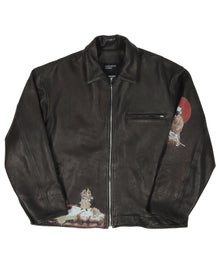 ENFANTS RICHES DÉPRIMÉS HIMALAYAN JUNKIE LEATHER JACKET