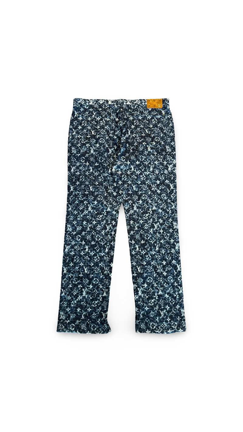 LOUIS VUITTON MONOGRAM DENIM JEANS