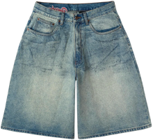 GOLD+VINTAGE GALLERY RASPBERRY HILLS 'DIRTY' JEAN SHORTS