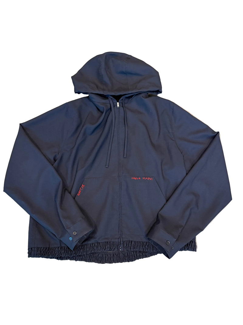 MARNI ZIP UP HOODIE