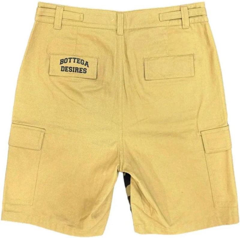 BOTTEGA DESIRES 'CAMO' CARGO SHORTS