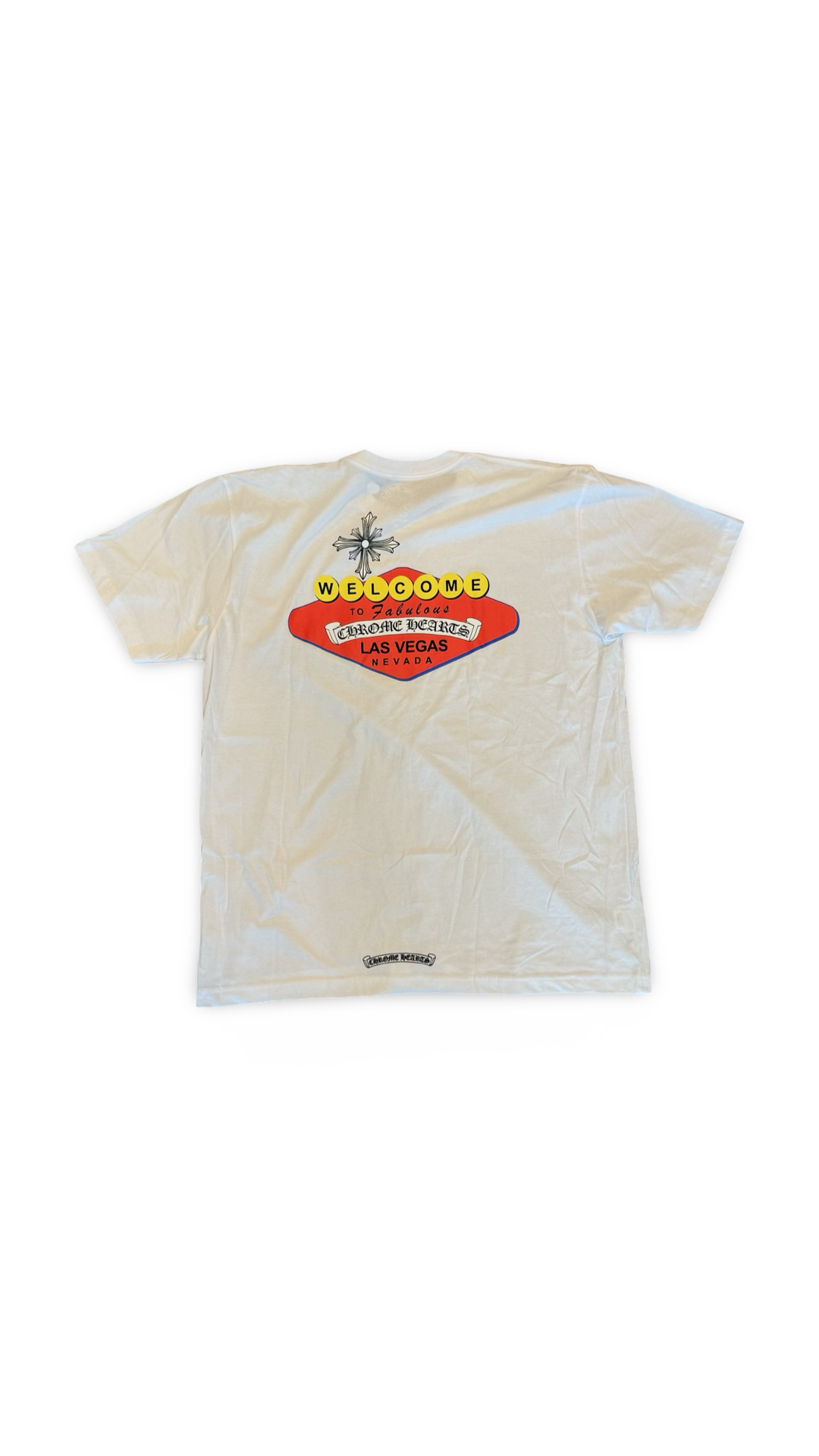 LAS VEGAS ‘WELCOME TO LAS VEGAS’ WHITE EXCLUSIVE TEE