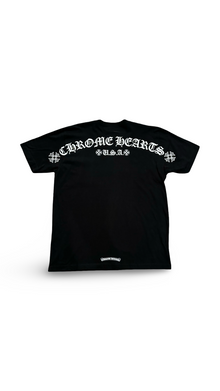 CHROME HEARTS SCRIPT USA LOGO POCKET TEE