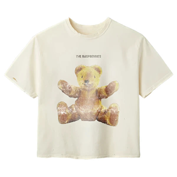 GOLD+VINTAGE GALLERY ‘THE RASPBERRIES’ BEAR TEE
