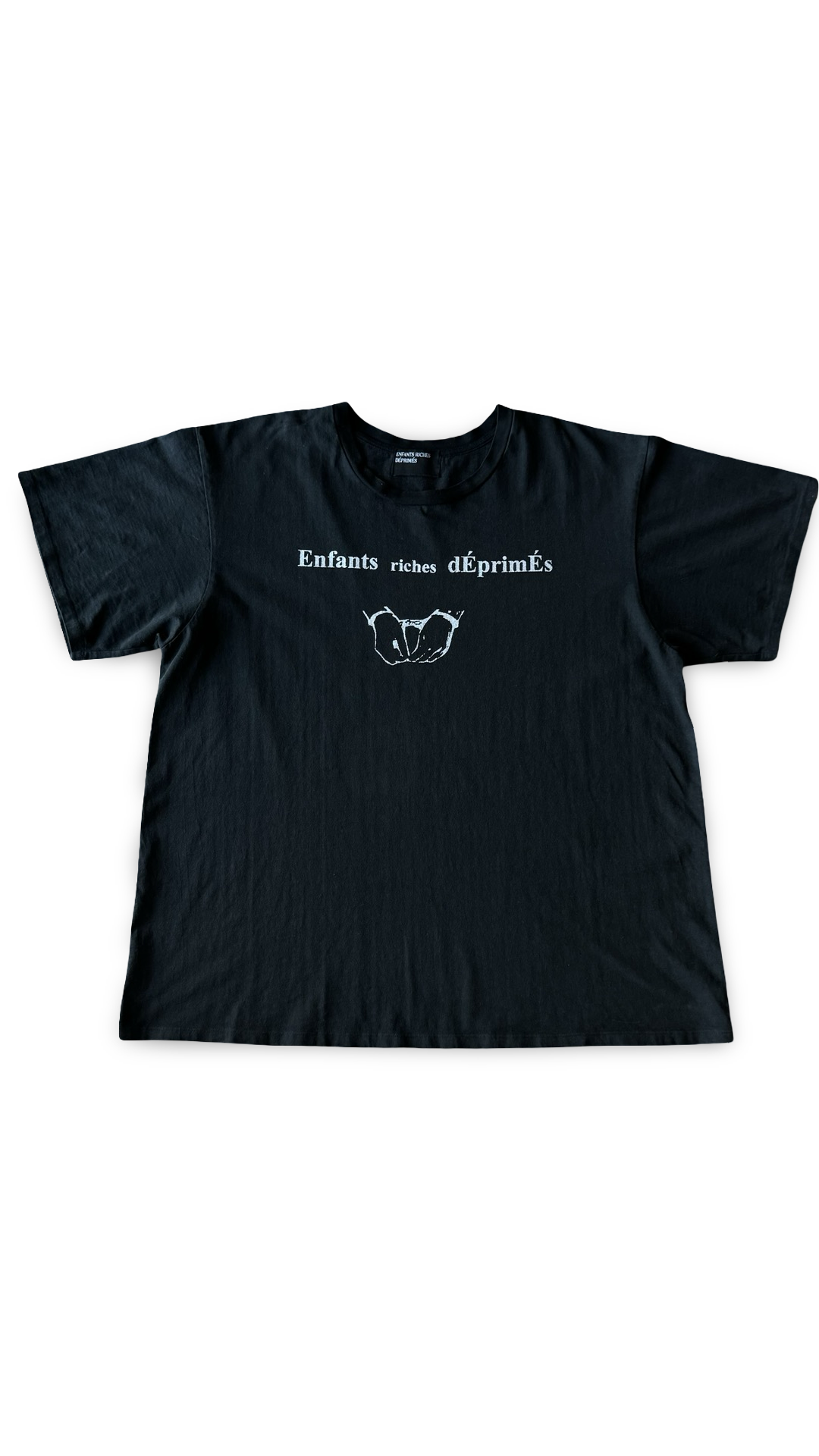 ENFANTS RICHES DÉPRIMÉS ADDICTION GRAPHIC PRINT T-SHIRT