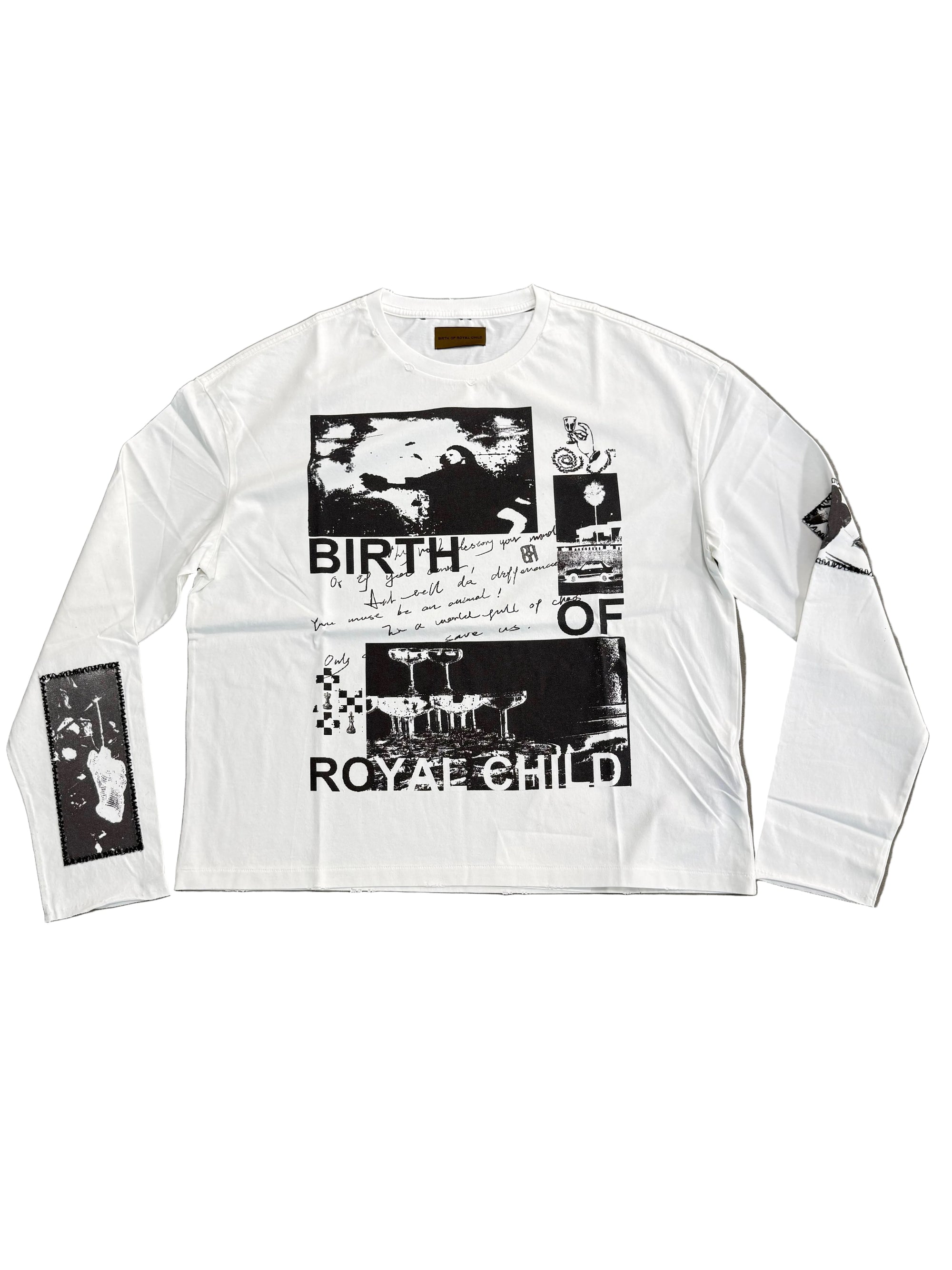 BIRTH OF ROYAL CHILD RESONANCE POSTER LONG SLEEVE TEE