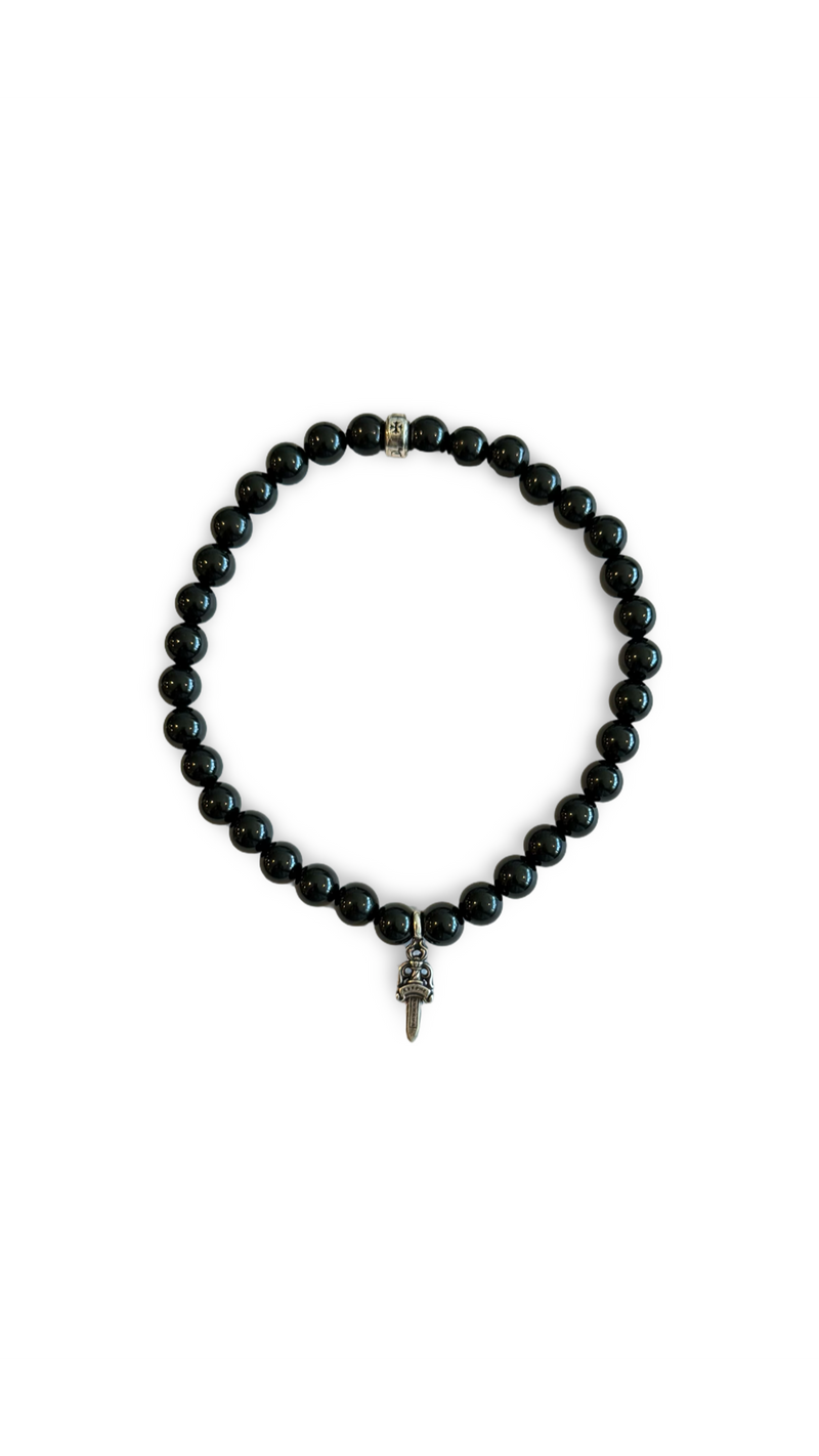 CHROME HEARTS BEAD BRACELET LARGE