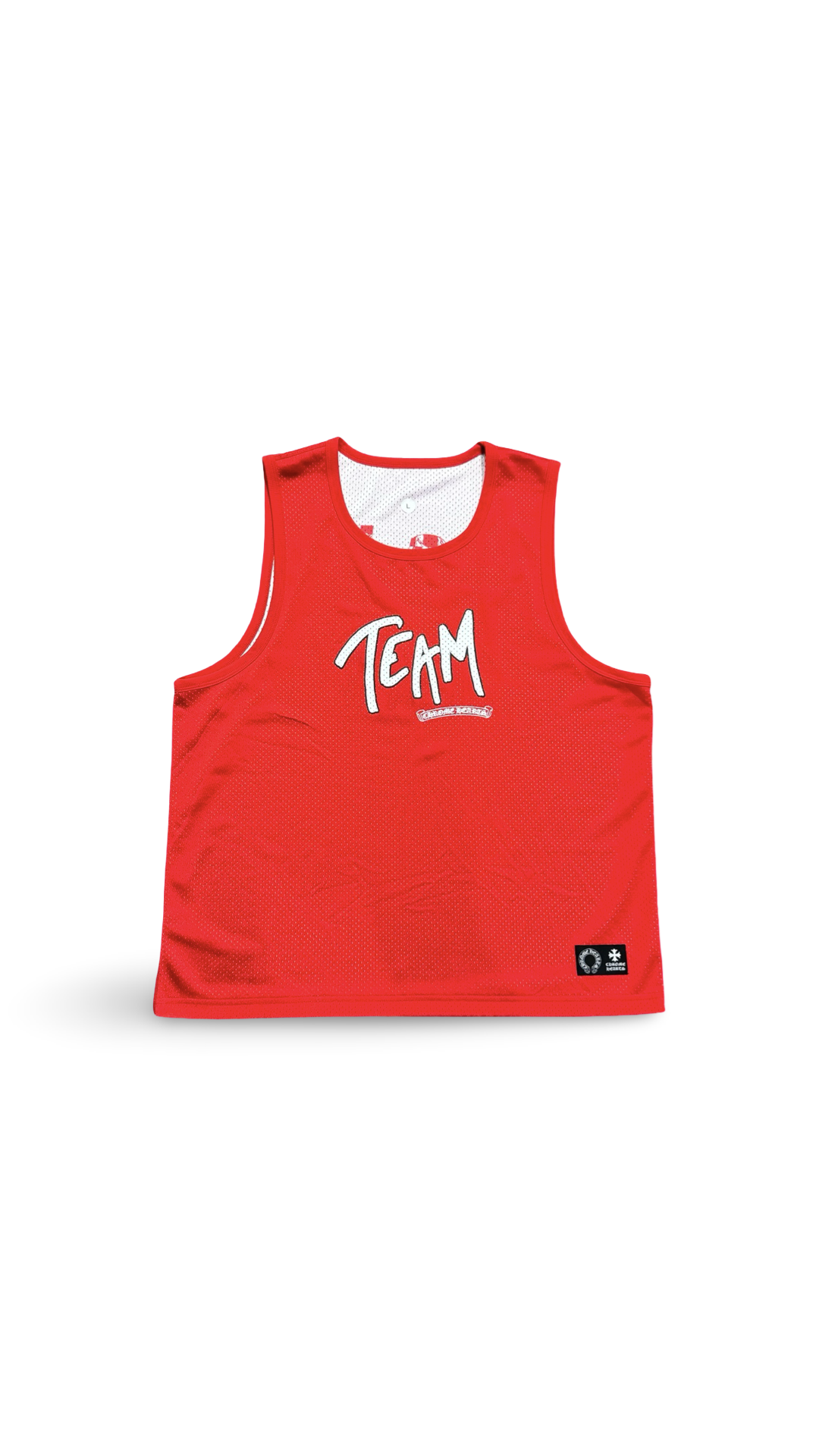 CHROME HEARTS MATTY BOY MESH WARM UP REVERSIBLE JERSEY