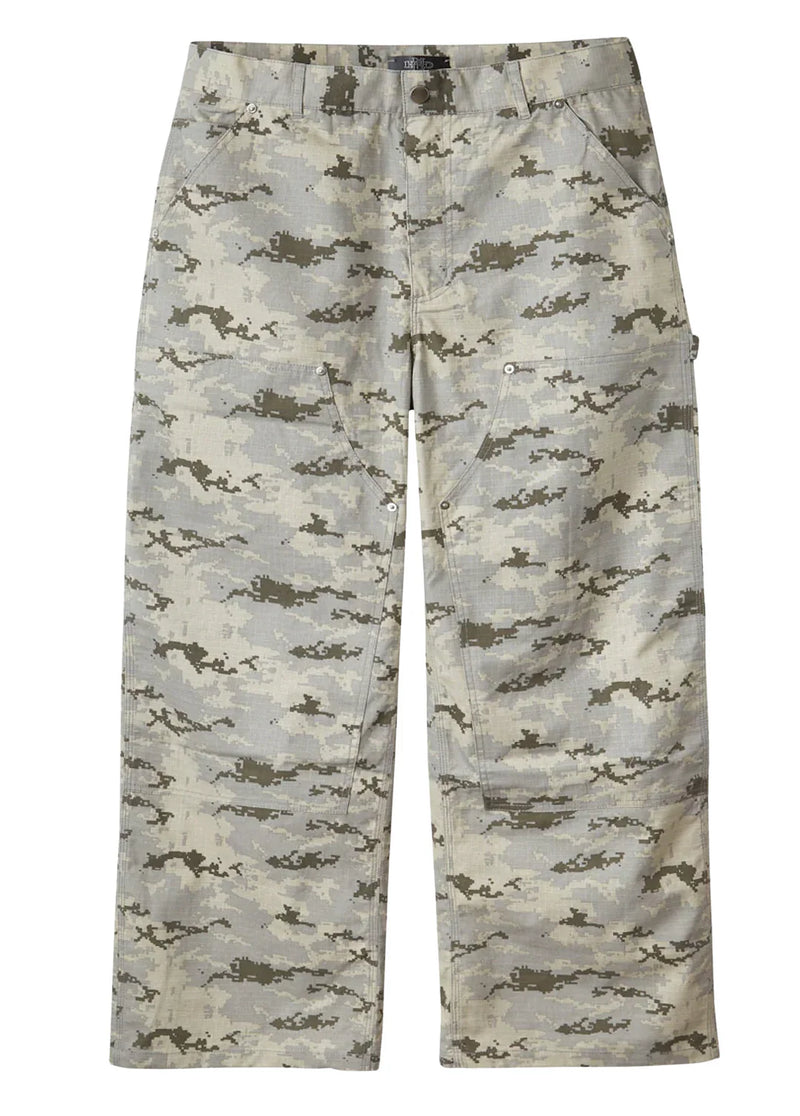 HAPPY MEMORIES DON'T DIE HMDD 'DIGI CAMO' DOUBLE KNEE PANTS