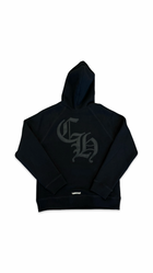 CHROME HEARTS 711 CEMETERY CROSS NYLON CH HOODIE