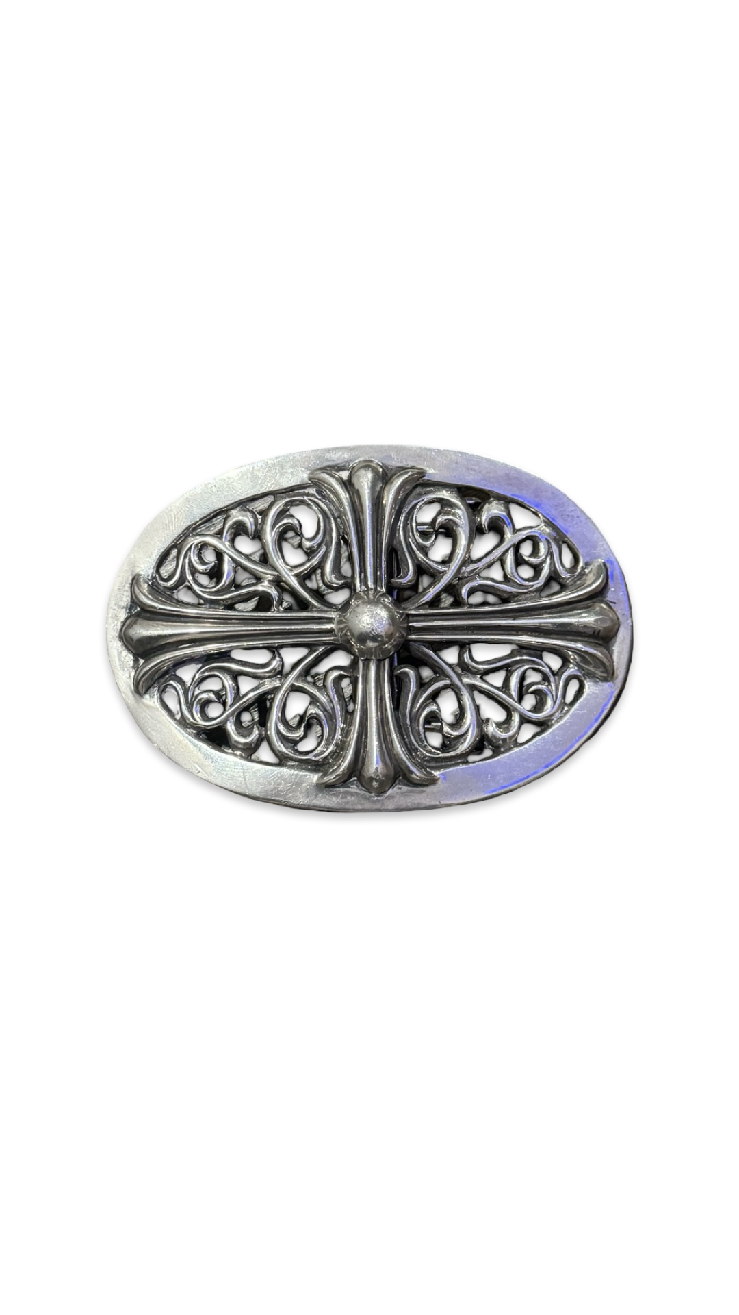 CHROME HEARTS XL OVAL BUCKLE