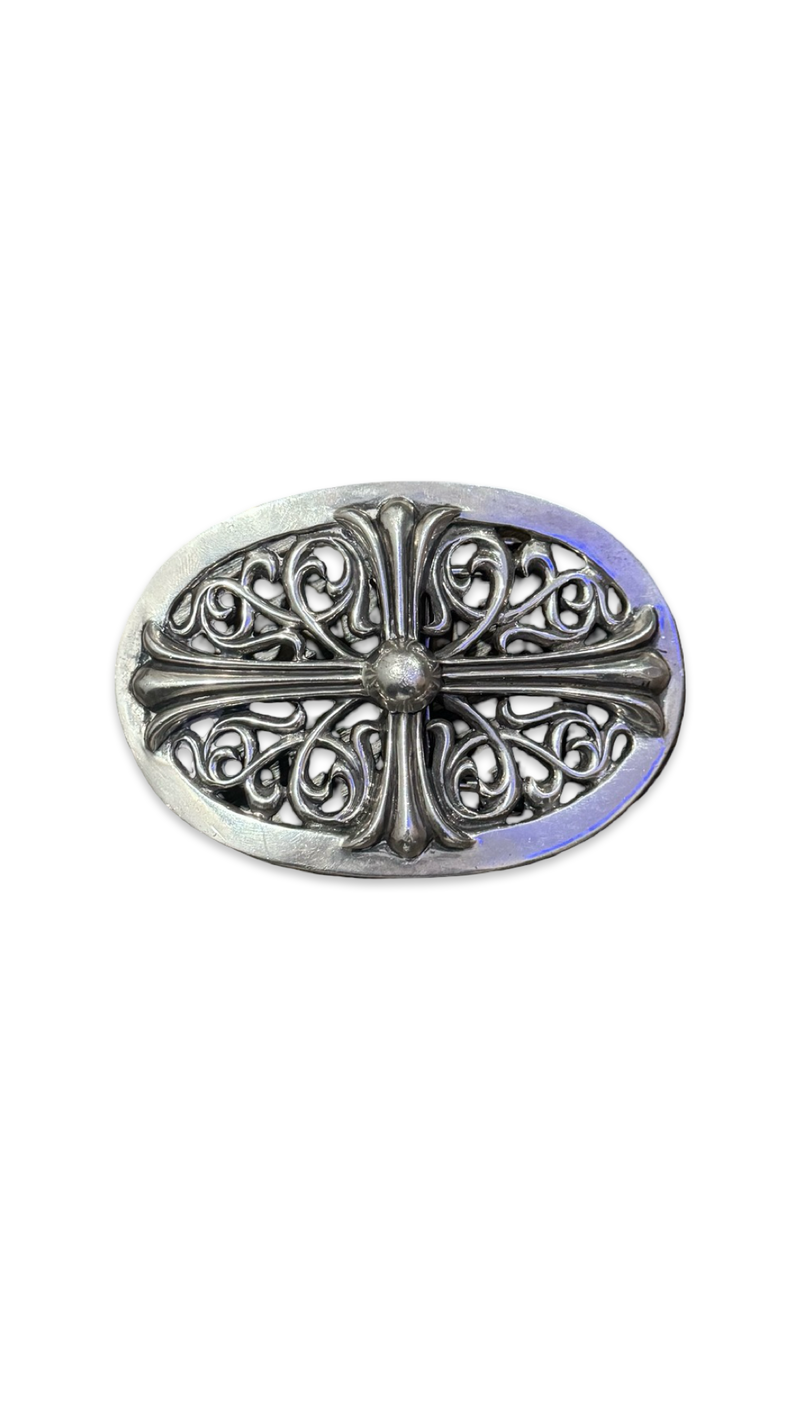 CHROME HEARTS XL OVAL BUCKLE