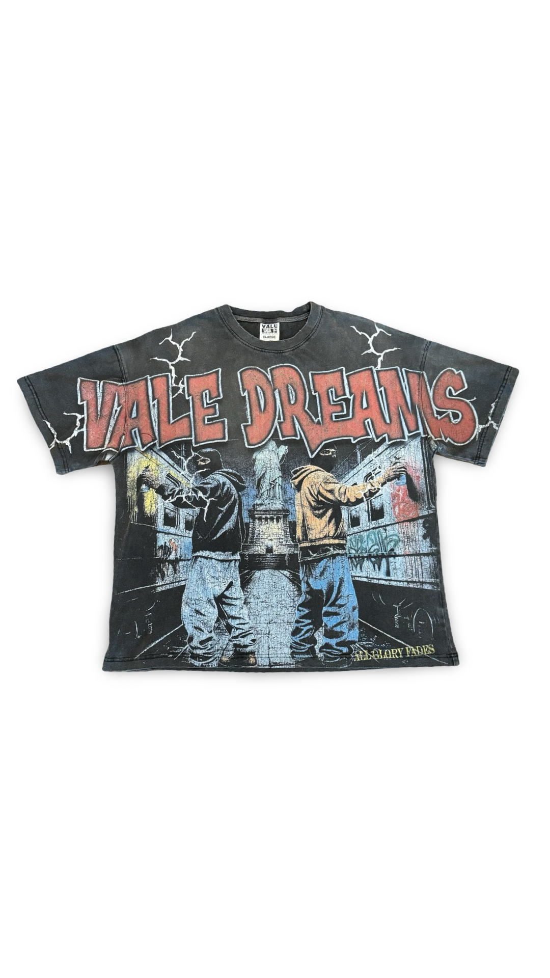 VALE FOREVER GRAFFITI TAG BIG TEE