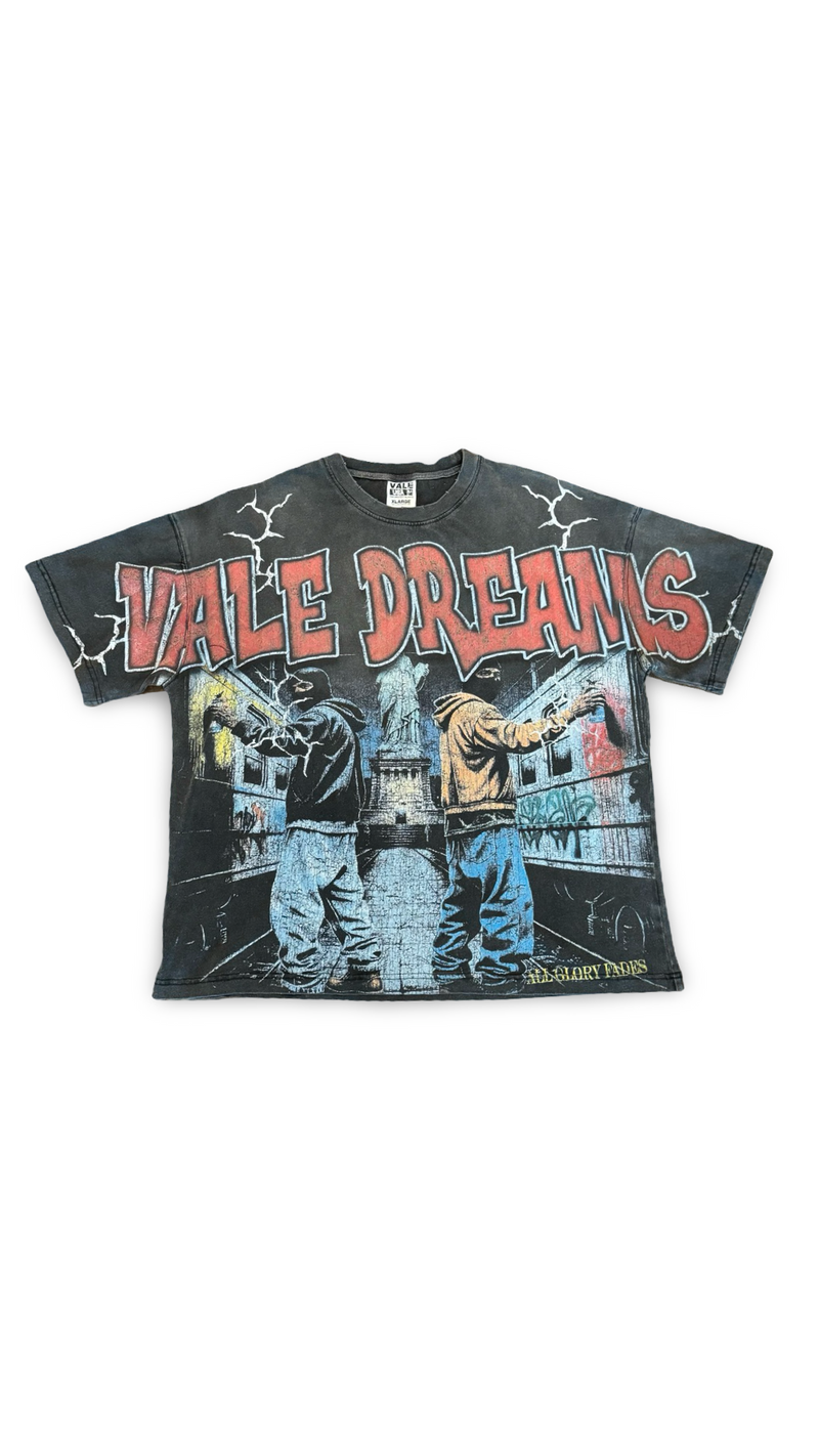 VALE FOREVER GRAFFITI TAG BIG TEE