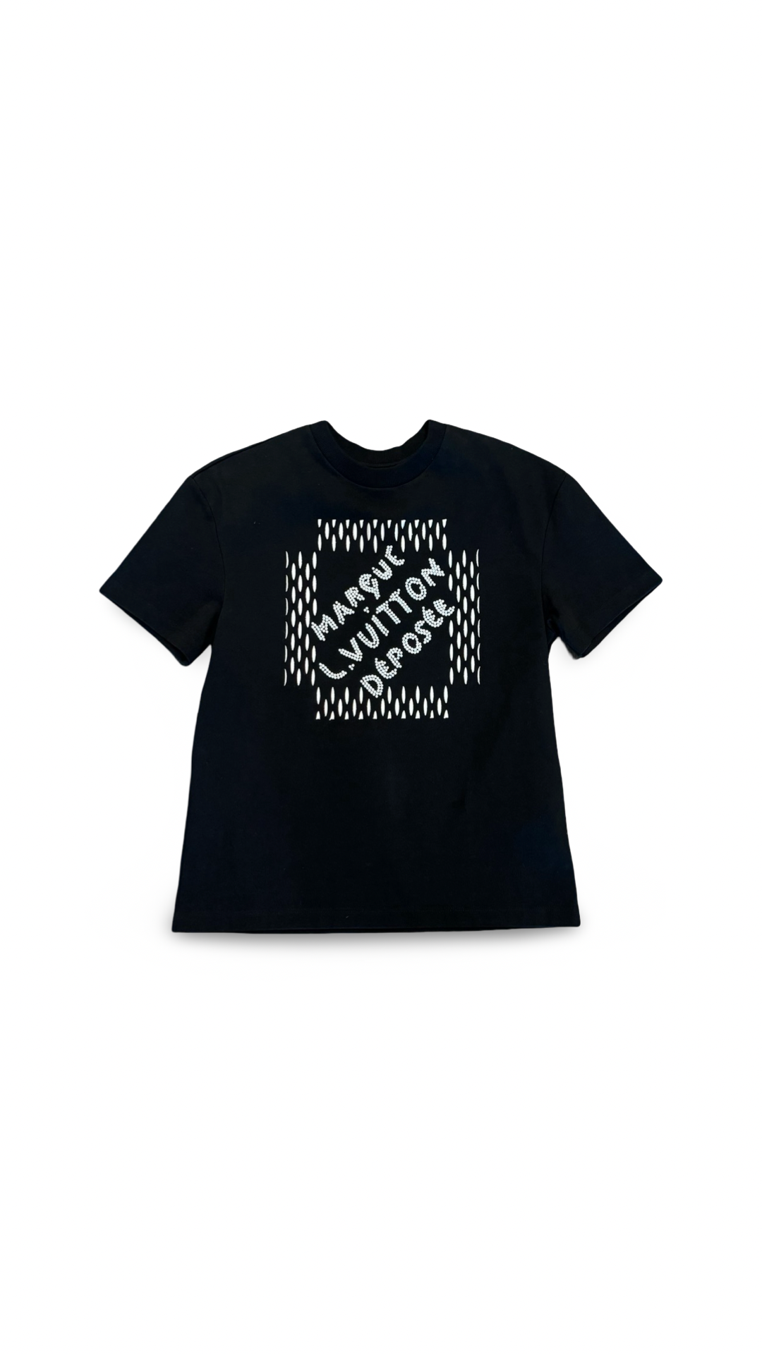 LOUIS VUITTON EMBROIDERED SIGNATURE SHIRT