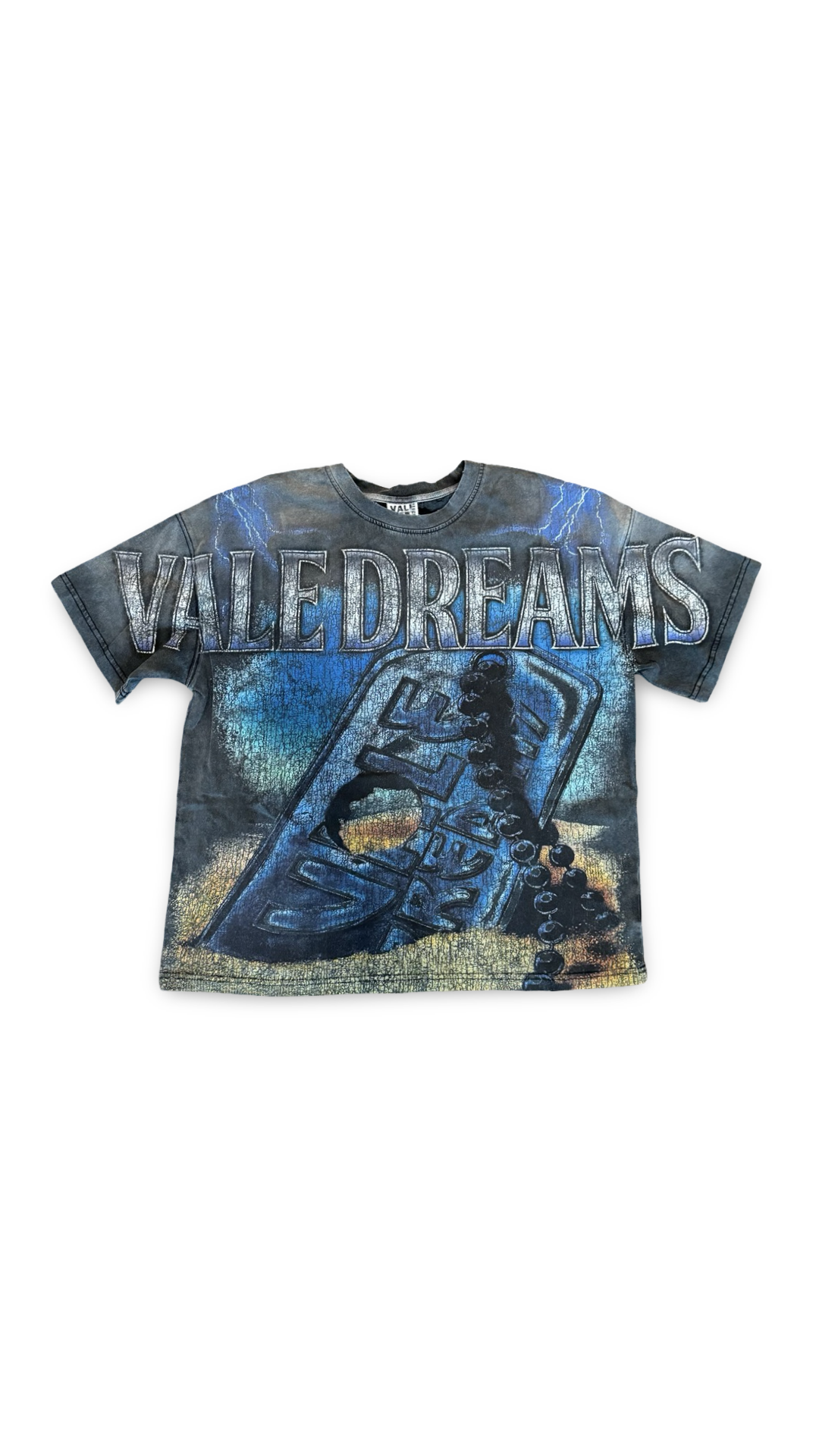 VALE FOREVER DOG TAG TEE