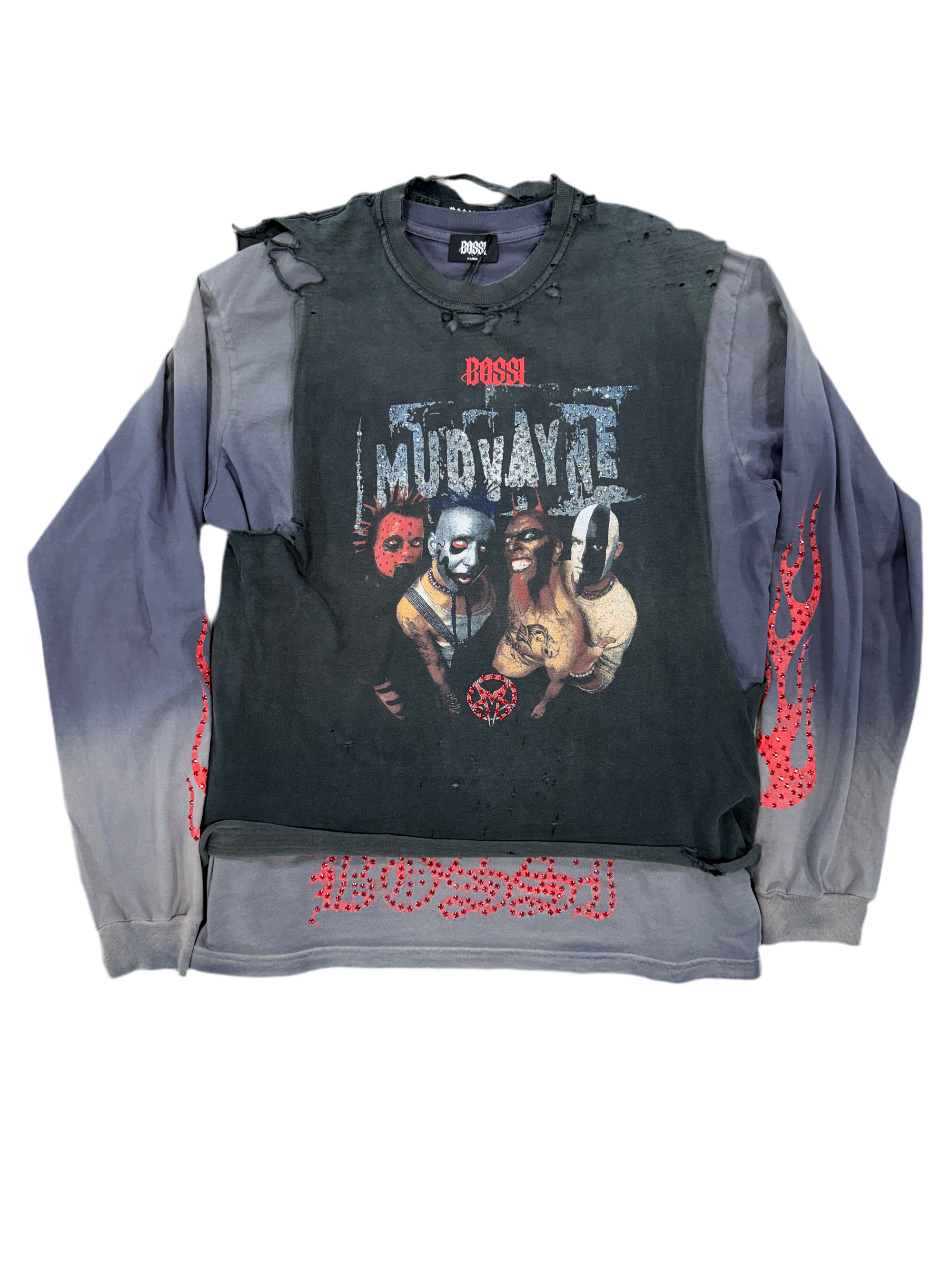 BOSSI MUDVAYNE DOUBLE LAYER TEE