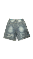 VALE FOREVER CANDY DENIM SHORTS ‘MID BLUE’