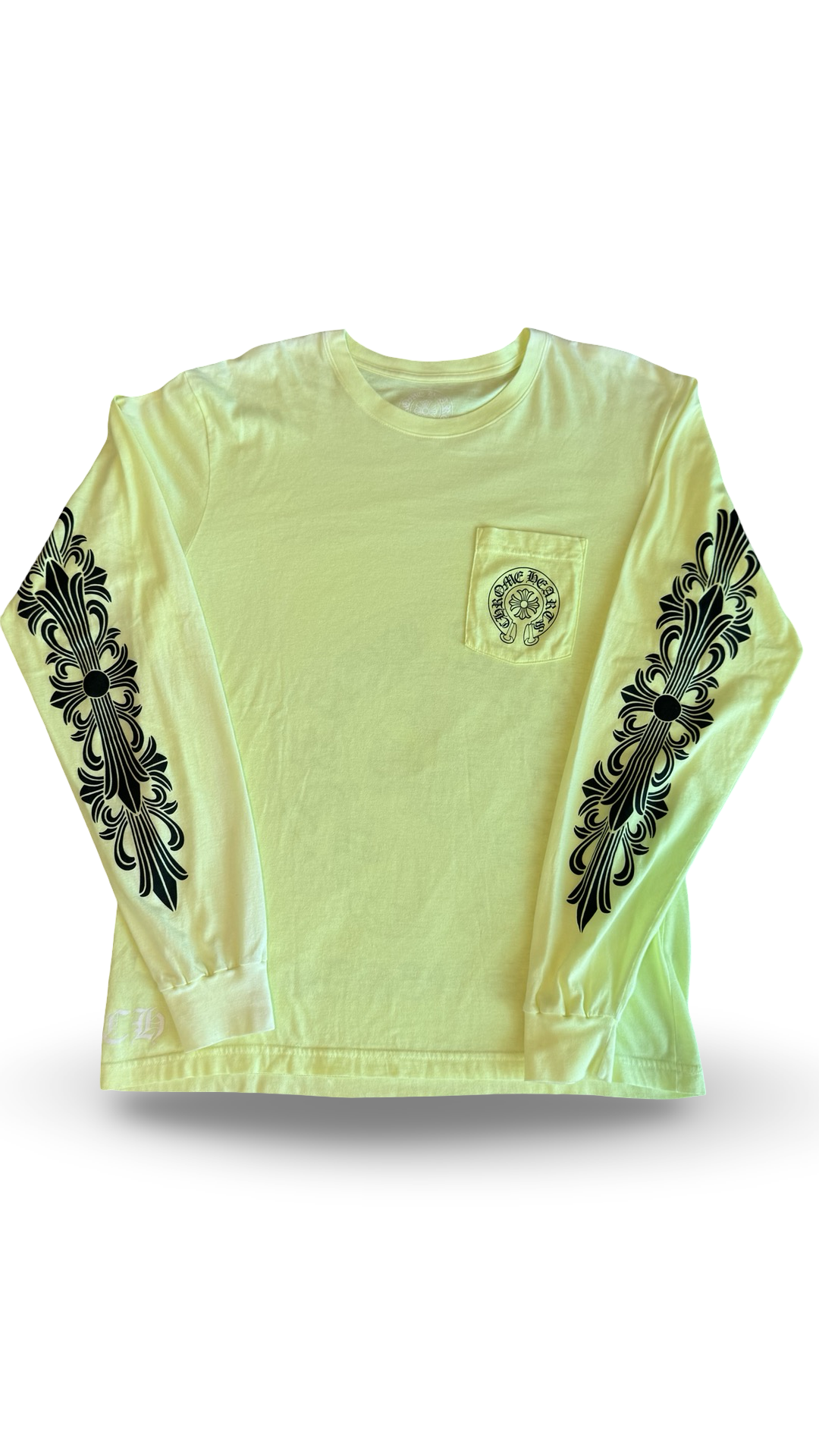 CHROME HEARTS LAS VEGAS LONG SLEEVE NEON YELLOW